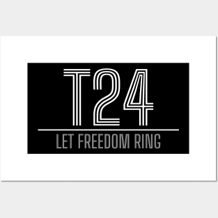 T24 - Let Freedom Ring - bsi - inverted Posters and Art